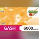 怪物彈珠(GASH 專用卡)6,000點商品圖