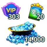 10,000 鑽石徽章包商品圖