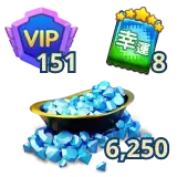 5,000 鑽石徽章包商品圖