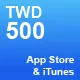 AppStore 點數卡 500 元商品圖